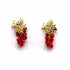 Palestro Milano Orecchini Red Passion Grappoli d&