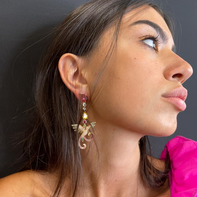 Palestro Milano Orecchini Rondinelle Danzanti