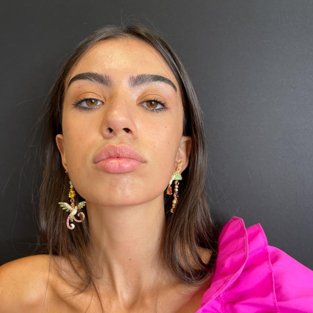 Palestro Milano Orecchini Rondinelle Danzanti