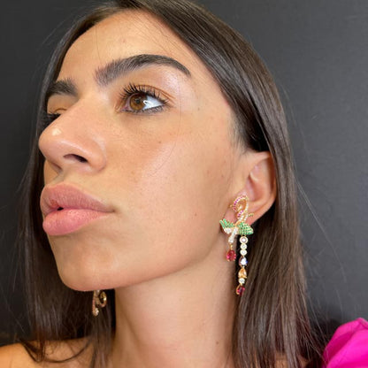 Palestro Milano Orecchini Rondinelle Danzanti