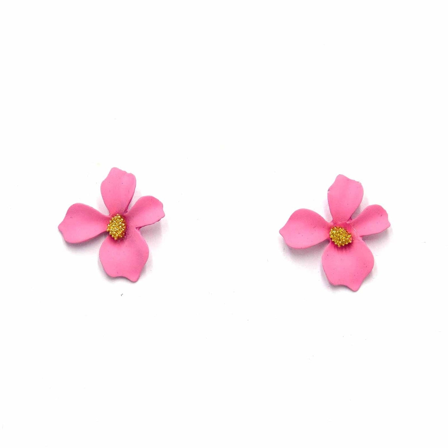 Palestro Milano Orecchini Rosa Barbie Fiorellini