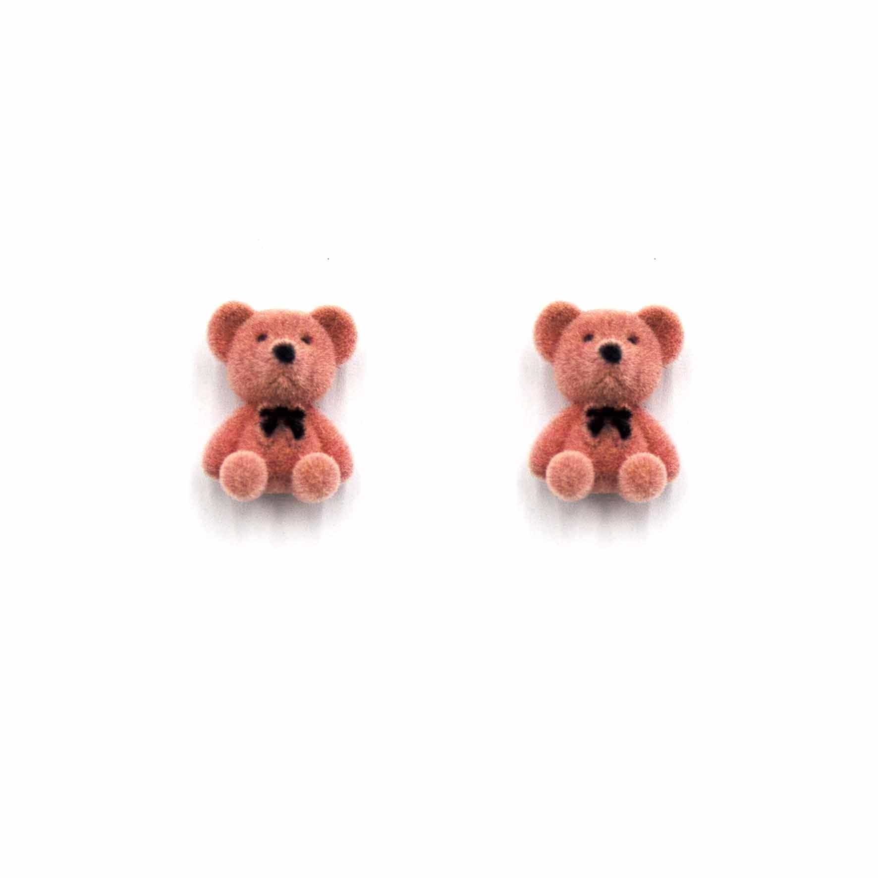 Palestro Milano Orecchini Rosa Teddy Bear