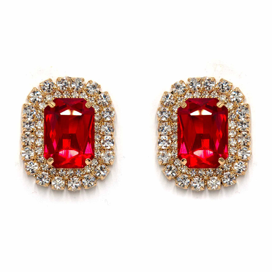 Palestro Milano Orecchini Rosso Elizabeth