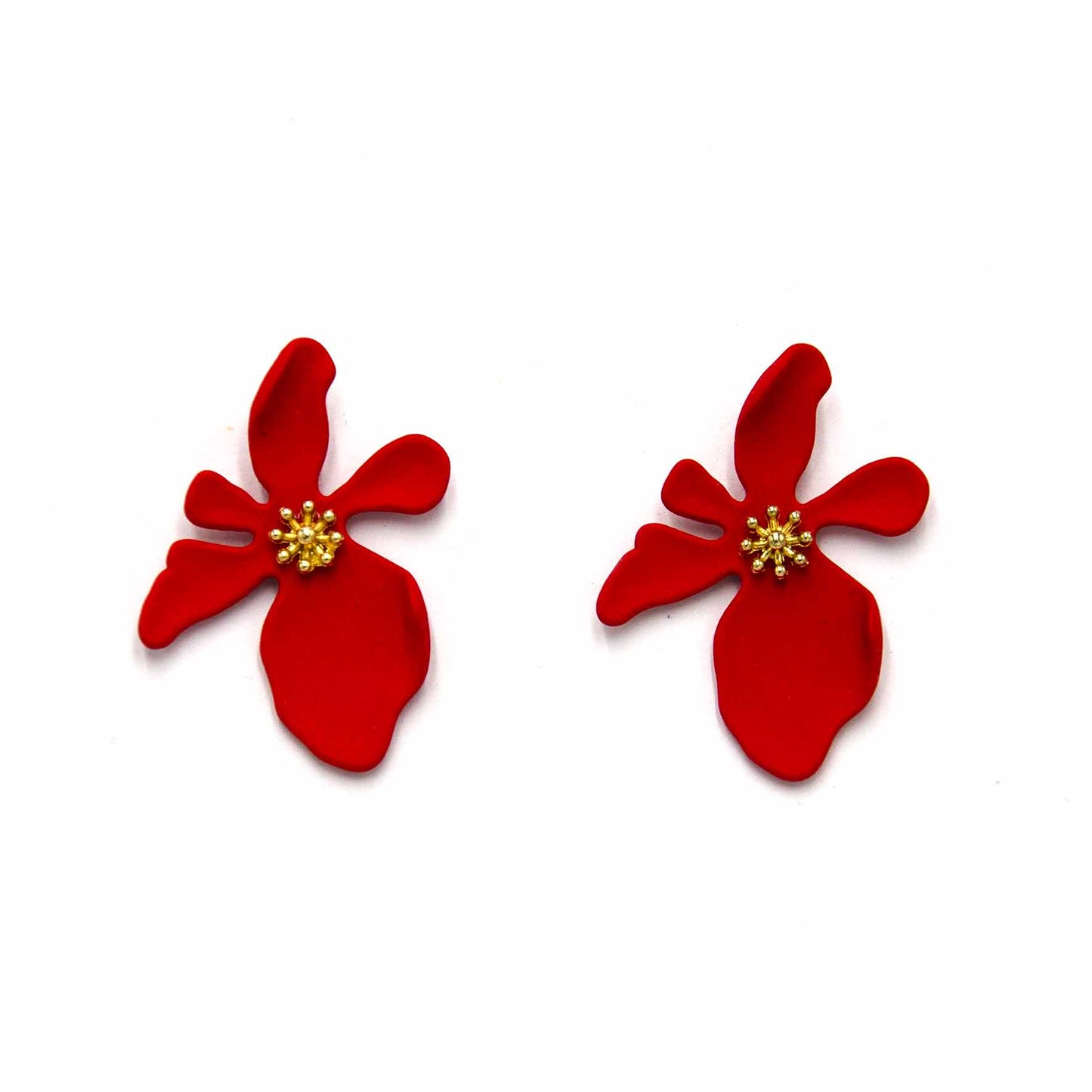 Palestro Milano Orecchini Rosso Vivo Penelope