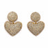Palestro Milano Orecchini Silver base Gold Venere
