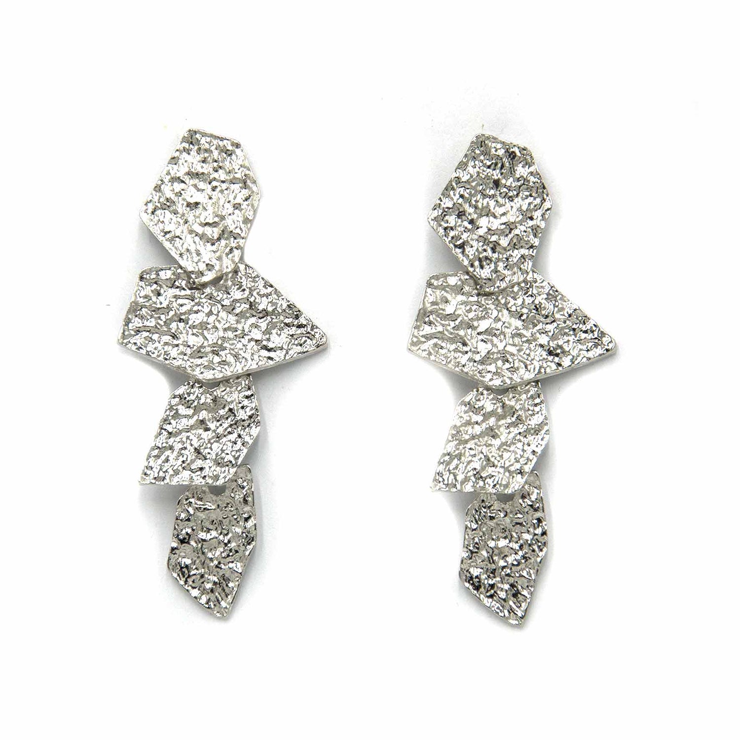Palestro Milano Orecchini Silver Cosmos