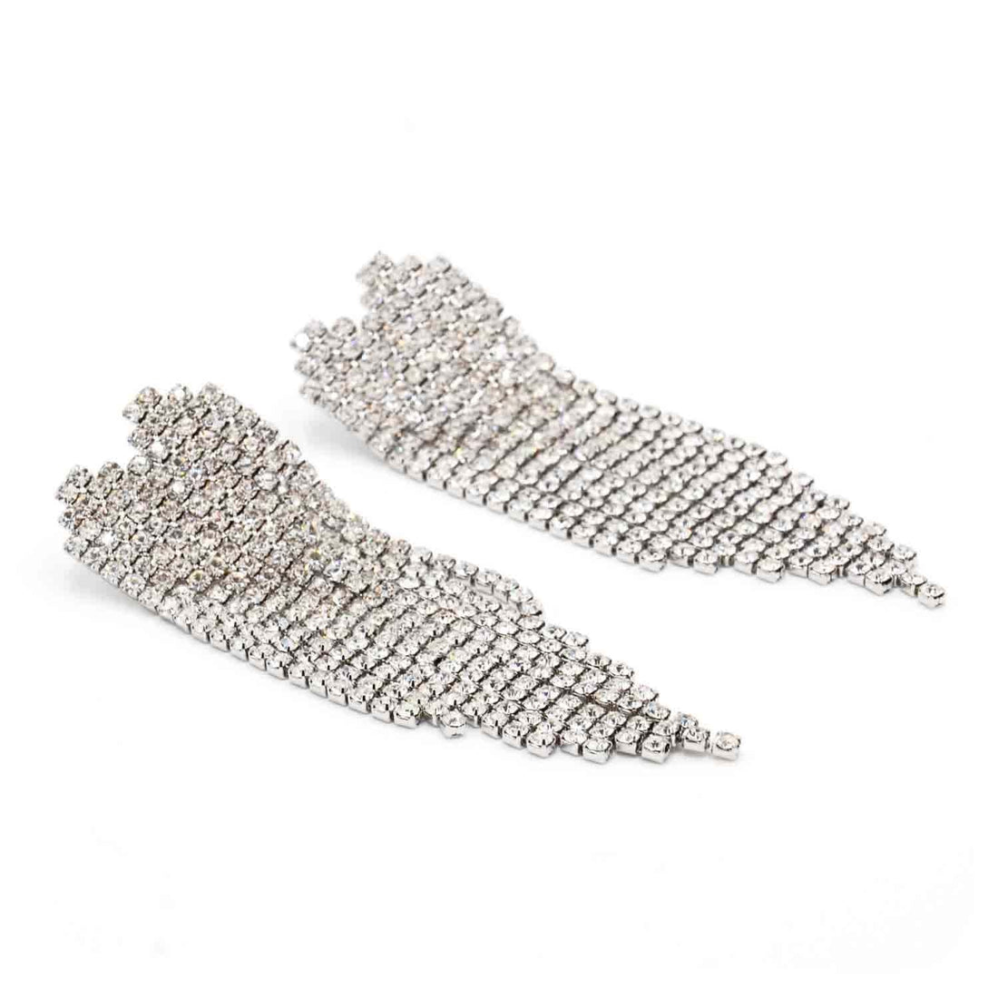 Palestro Milano Orecchini Silver Pioggia di Brillanti