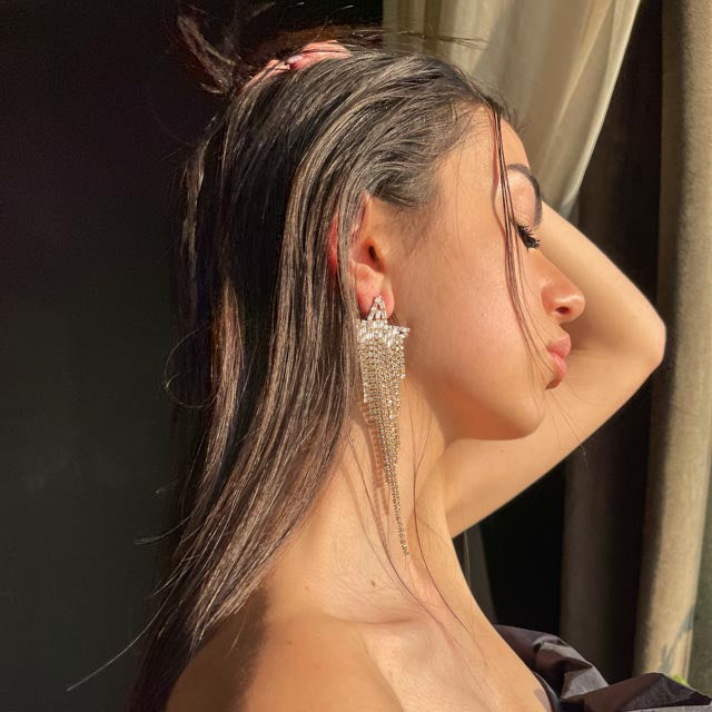 Palestro Milano Orecchini Stelle Cadenti