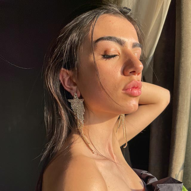 Palestro Milano Orecchini Stelle Cadenti