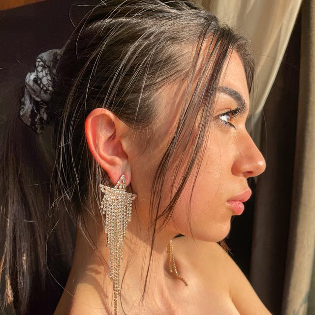 Palestro Milano Orecchini Stelle Cadenti