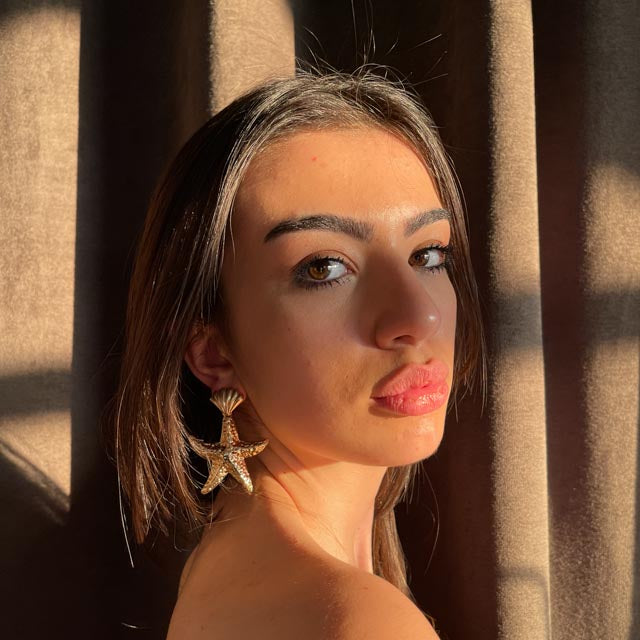 Palestro Milano Orecchini Stelle Marine