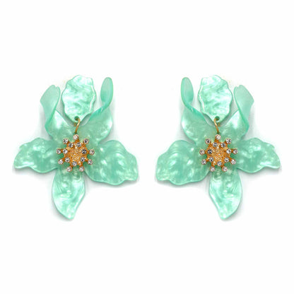 Palestro Milano Orecchini Tiffany Ibisco con zirconi - New colors