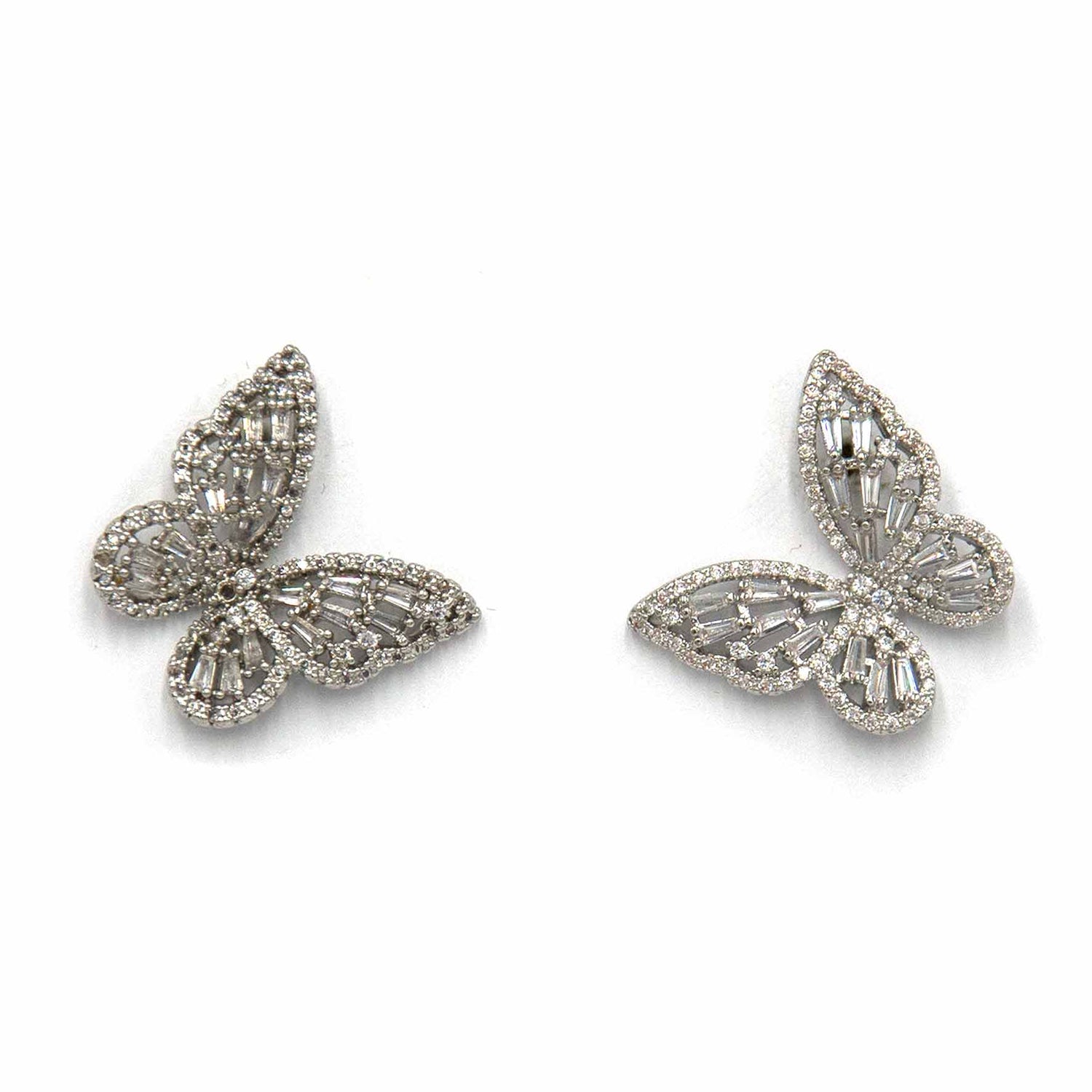 Palestro Milano Orecchini Total silver Baby Farfalle