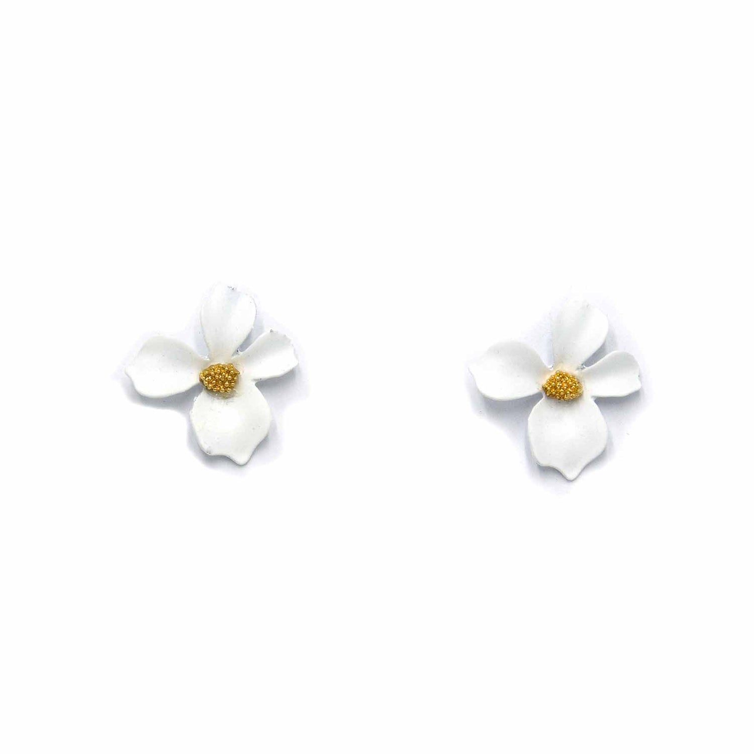 Palestro Milano Orecchini Total White Fiorellini