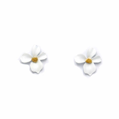 Palestro Milano Orecchini Total White Fiorellini