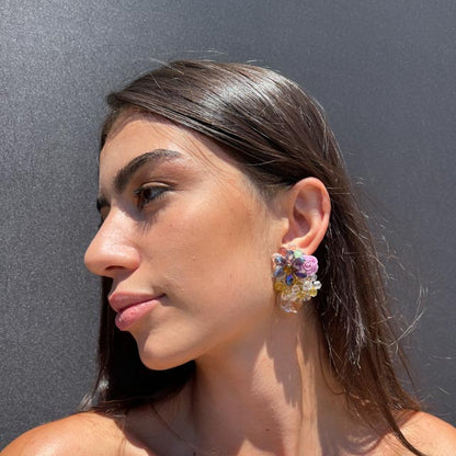 Palestro Milano Orecchini Tripudio di Fiori