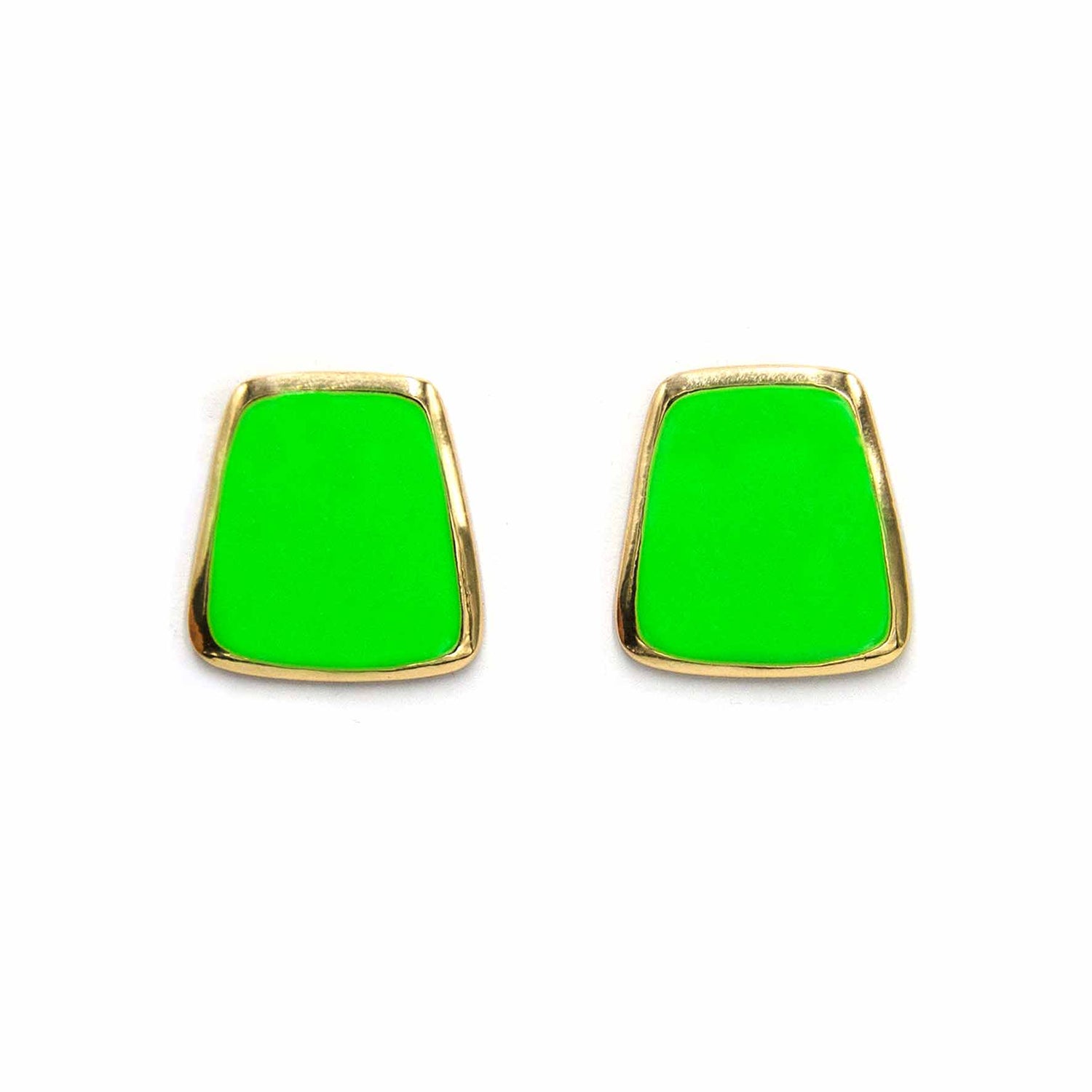 Palestro Milano Orecchini Verde Brillante Dolce Vita