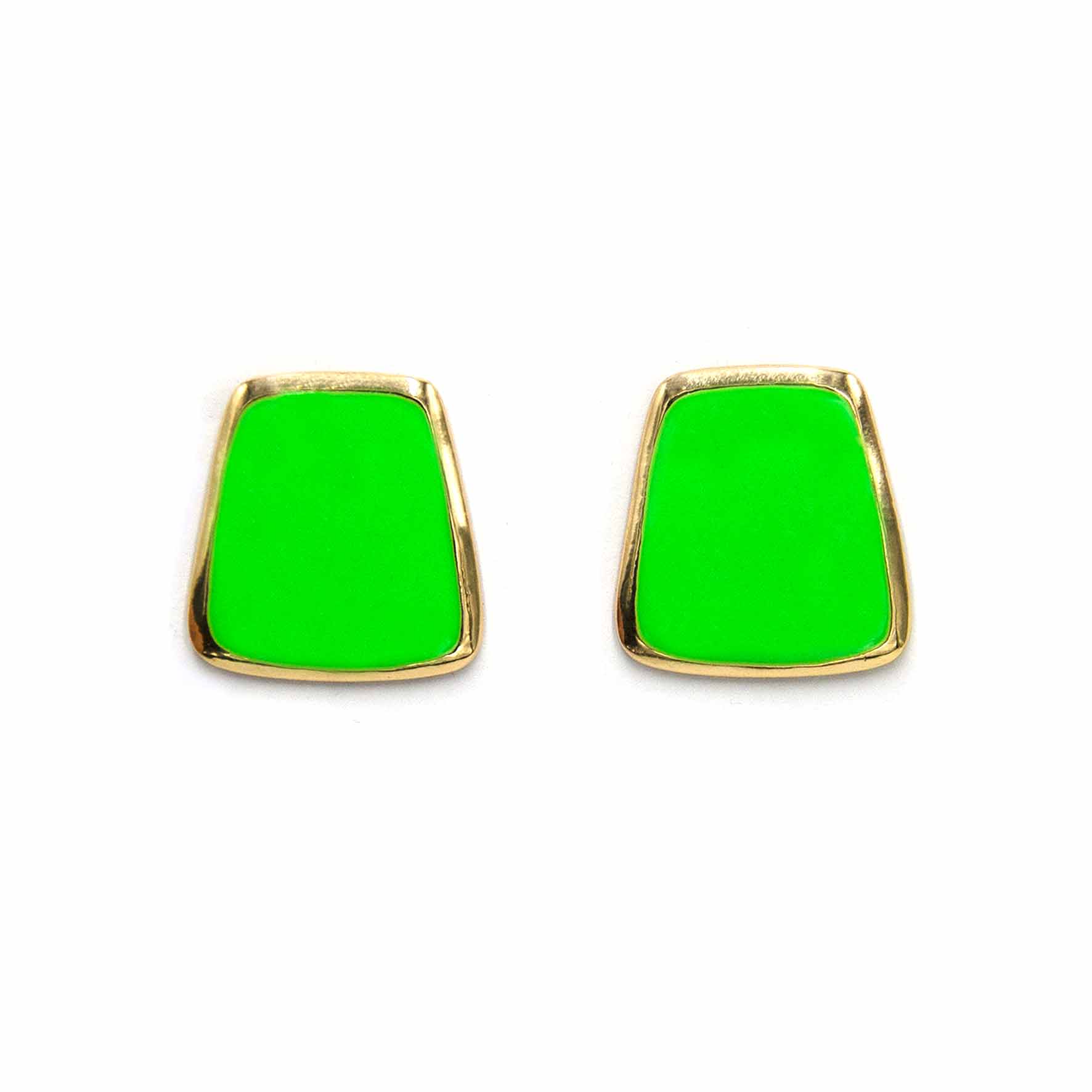 Palestro Milano Orecchini Verde Brillante Dolce Vita