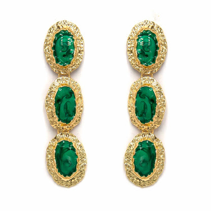 Palestro Milano Orecchini Verde Brillante Viaggio in Oriente - edizione 2