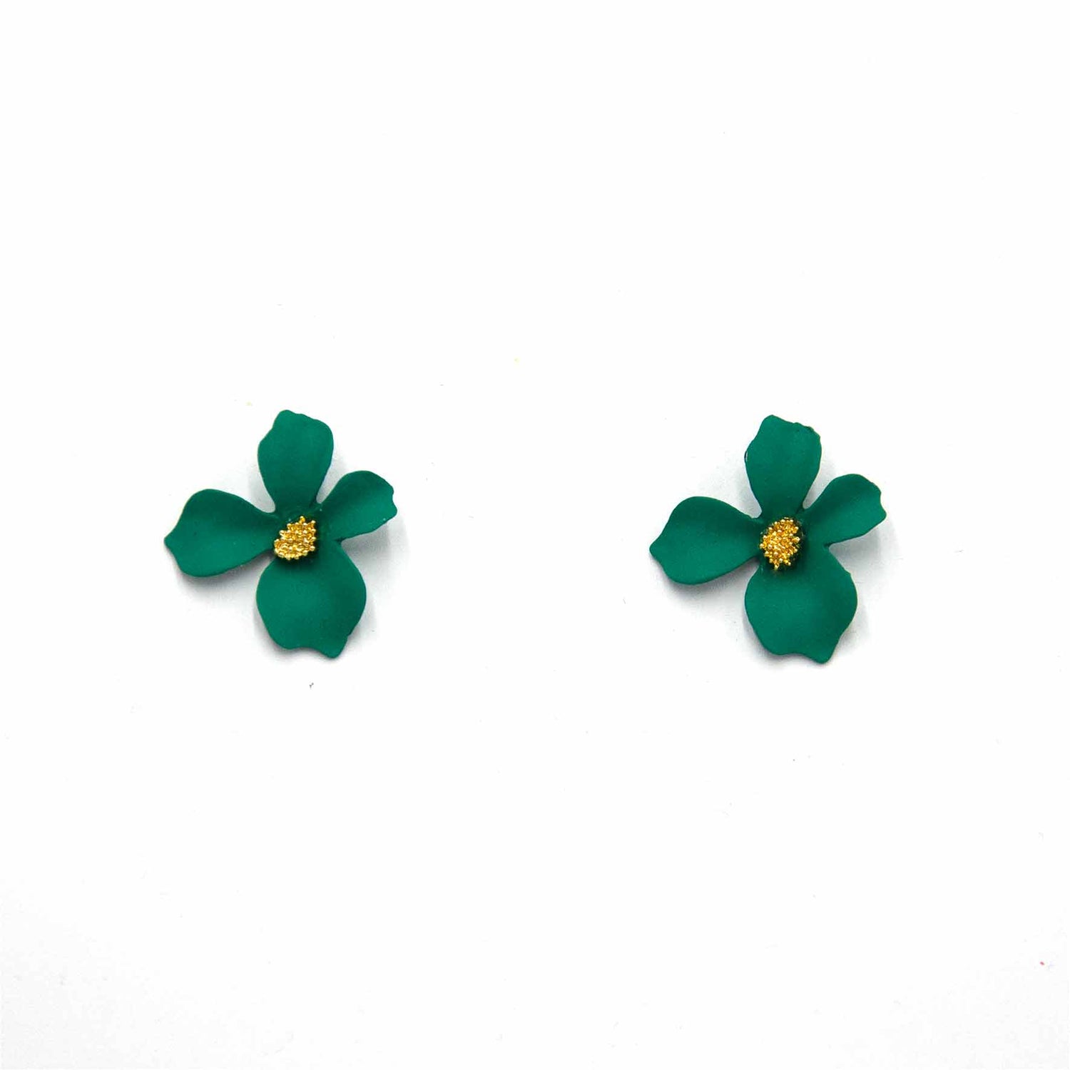 Palestro Milano Orecchini Verde British Fiorellini