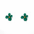 Palestro Milano Orecchini Verde British Fiorellini