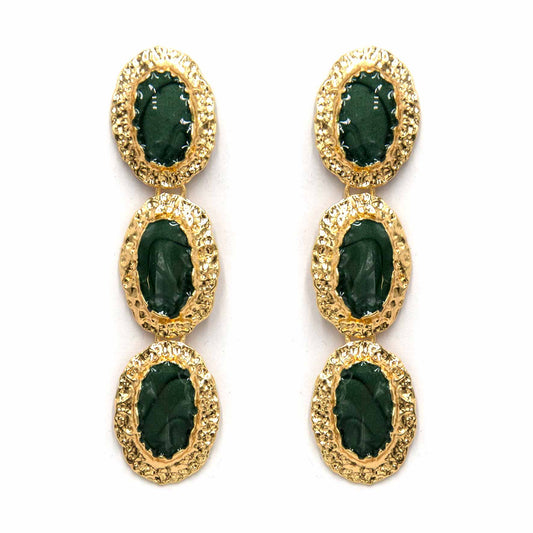 Palestro Milano Orecchini Verde British Viaggio in Oriente - edizione 2