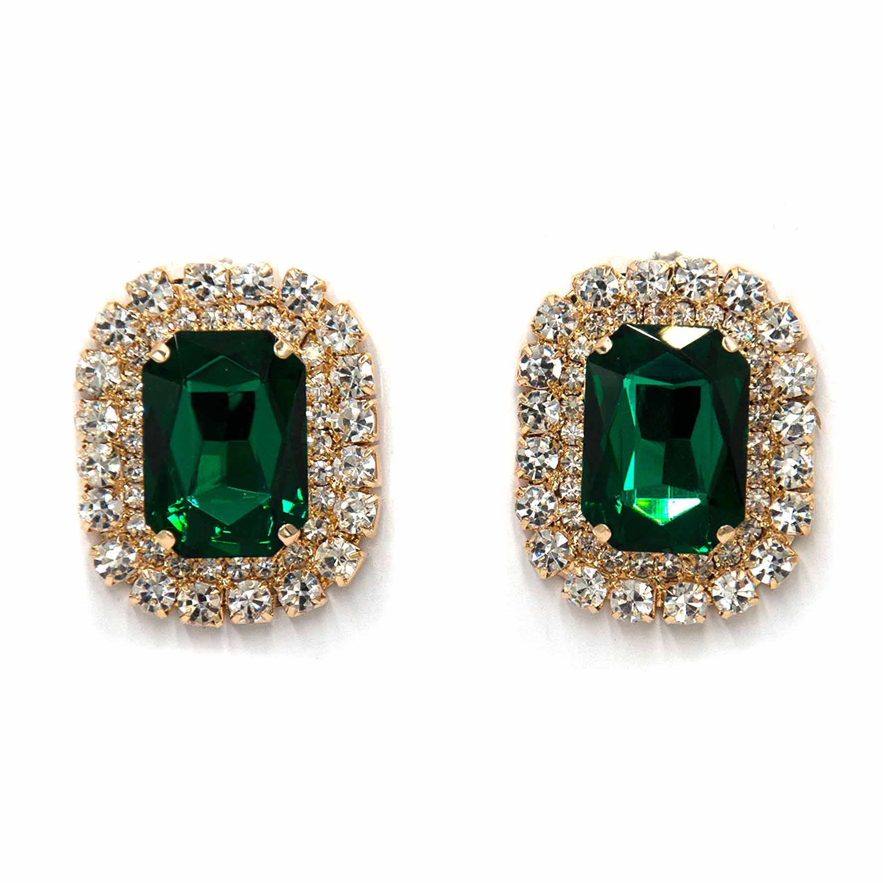 Palestro Milano Orecchini Verde Elizabeth