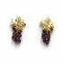 Palestro Milano Orecchini Vinaccia Grappoli d&