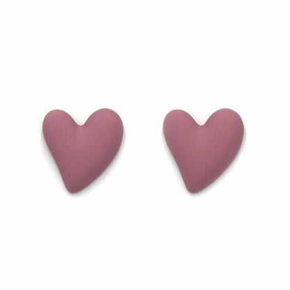 Palestro Milano Orecchini Vintage Pink Cuoricini Colorati