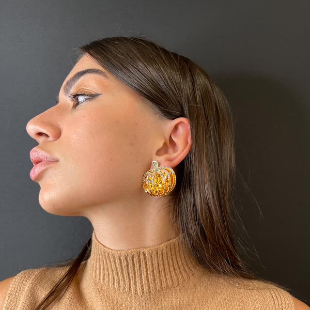 Palestro Milano Orecchini Zucche di zirconi