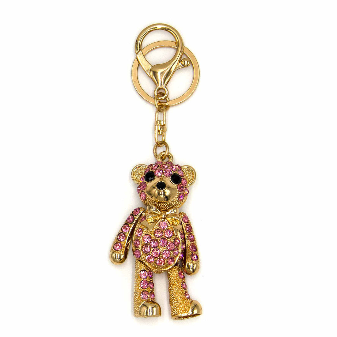 Palestro Milano Portachiavi Gold pink Orsetto