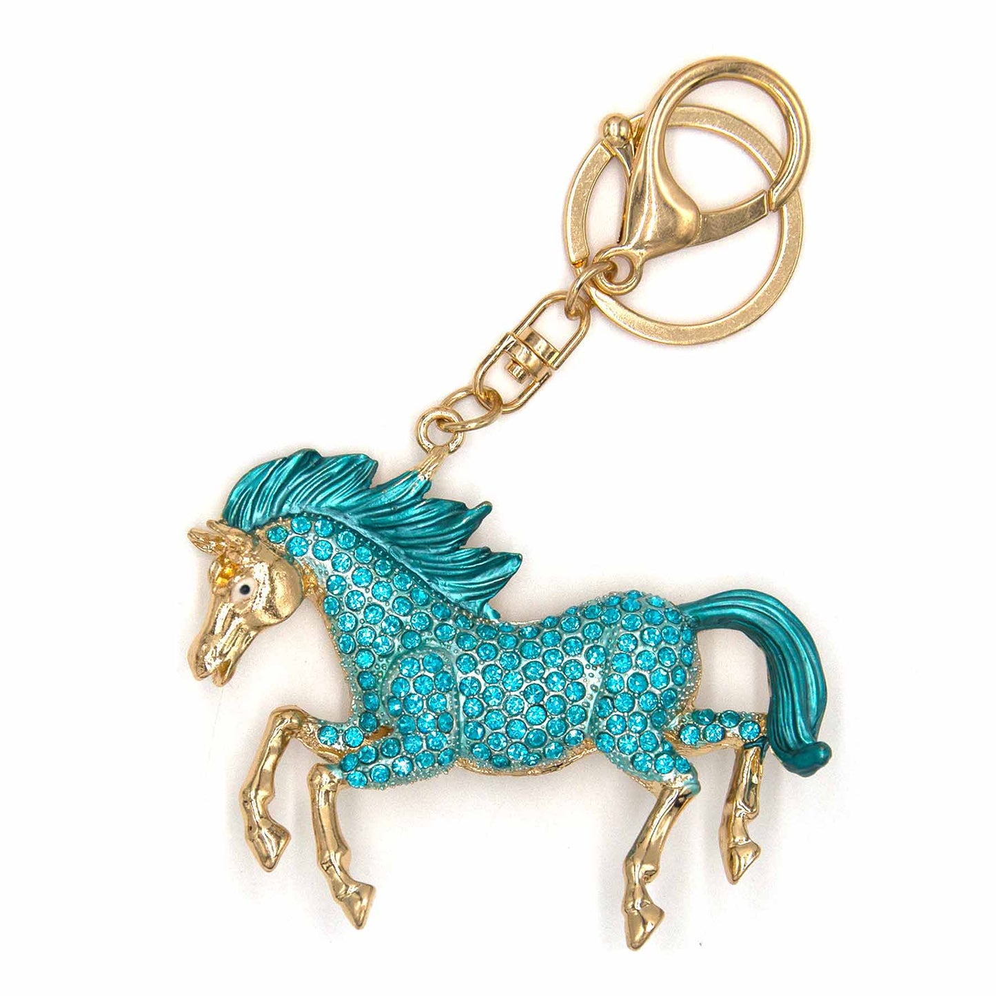 Palestro Milano Portachiavi Turquoise Cavallo